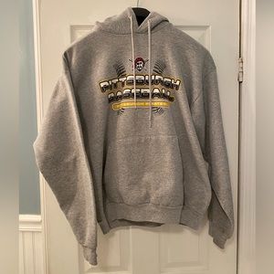 Gear for Sports Large Pittsburgh Pirates Grey Hooded Sweatshirt